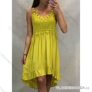 Kleider kurze sommerfrauen spitze (uni sl) ITALIAN FASHION IM719720
