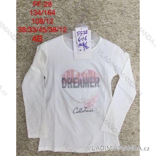 T-Shirt Langarm Mädchen (134-164) SAD SAD19FF28