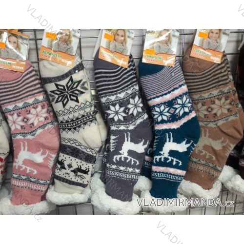 Warme Damensocken aus Baumwolle (35-42) AMZF PB-602-1
