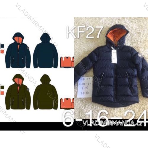 Jacke Winter Jugend Kapuze Kinder Jungen (6-16 Jahre) SAD SAD19KF27
