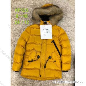 Jacke Winter mit Kapuze und Fell Jugendjunge (8-18 Jahre) SAD SAD19KF128