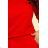 189-4 Sportkleid mit Ausschnitt hinten - rot
