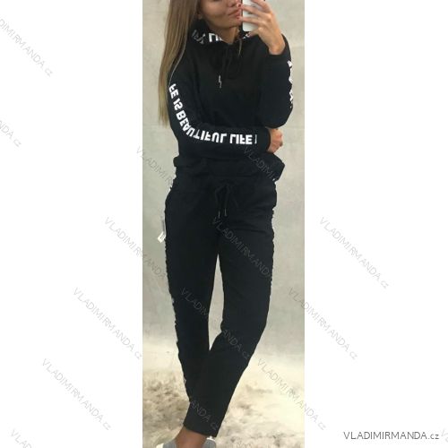 Sweatshirt- und Trainingsanzug-Set für Damen (uni sm) ITALIAN Fashion IM2182837