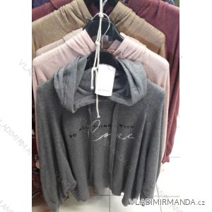 Hoodie Frauen (uni s / m) ITALIEN MODA IM519341945