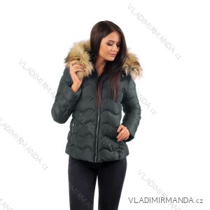 Jacke Winter mit Fell, gesteppt (S-XL) MFASHION MF19-206A
