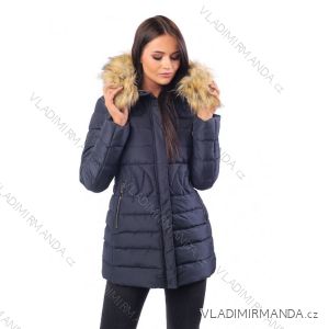 Wintermantel mit Pelzspitze gesteppt (sml-xl) MFASHION MF18M-205A