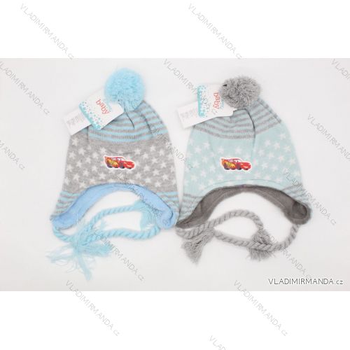 Wintermütze mit Pompon Autos Kinder Jungen (48-50) SETINO CR-A-HAT-328