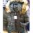 Jacke Winter mit Kapuze und Fell Frauen Übergröße (XL-4XL) POLISH FASHION PM219043
