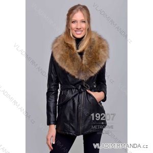 Winterlederjacke mit Fell (S-2XL) METROFIVE MET19007
