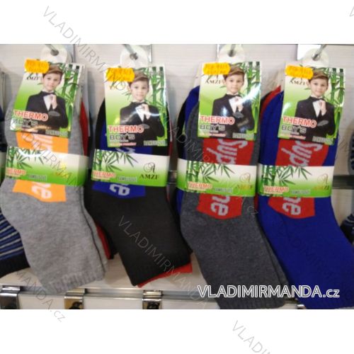 Warme Socken für Jungen aus Bambus (23-30) AMZF FCA9313
