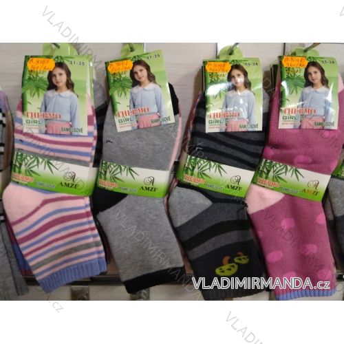 Socken warme Bambusjugendmädchen (31-38) AMZF B8101
