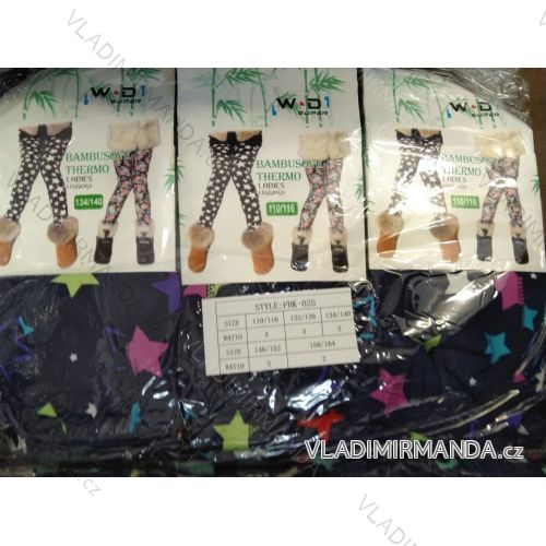 Leggings Warm Thermo Bamboo Mädchen Jugend (110-164) WD WD19FHK-025