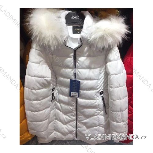 Jacke / Mantel Winter mit Pelz verlängert Damen (S-2XL) EMT EMT19011
