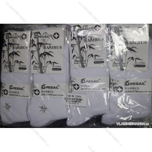 Socken Bambus schwache Gesundheit Unisex (40-43) PESAIL Z200A / weiß
