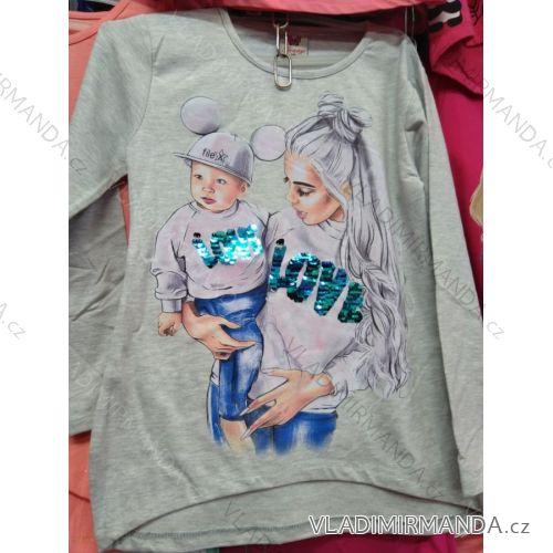 T-Shirt Langarm Kinder Jugend Mädchen (128-164) TUZZY TURKISH FASHION TM219155
