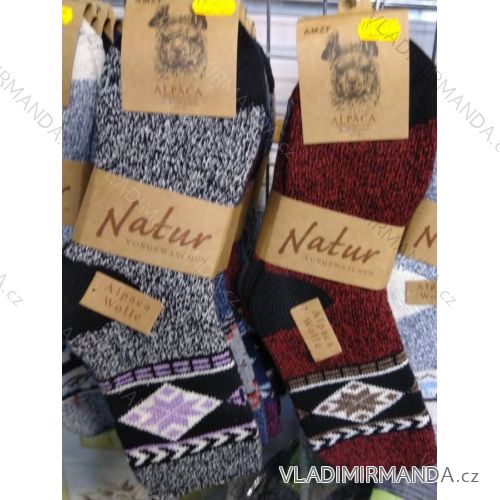 Warme Damensocken aus Wolle (35-42) AMZF PB-415
