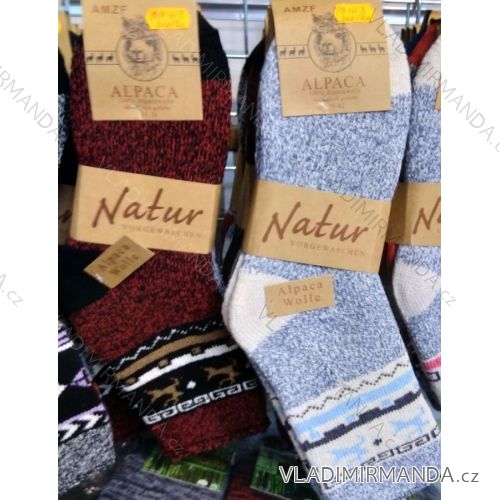 Warme Damensocken aus Wolle (35-42) AMZF PB-413
