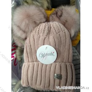 Wintermütze mit zwei Bommeln Frauen (ONE SIZE) WROBI PV719040
