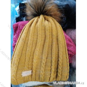 Wintermütze mit Pompon Damen (ONE SIZE) ANWER POL219043
