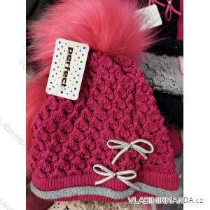 Kindermütze (3-8 Jahre) Wintermütze mit Pompon PERFECT POLAND POL219044
