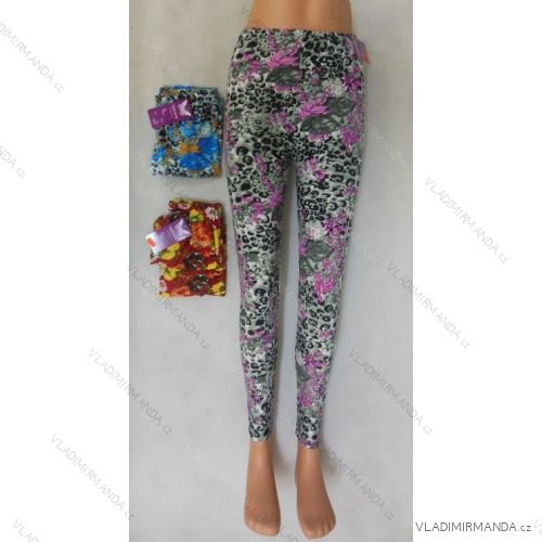 Leggings Lange Damenblume Übergroß (L-3xl) TMZY YB-409
