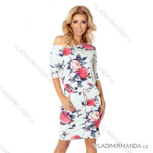 Sportliches Kleid - farbige große Blumen 13-49
 NMC-13-49