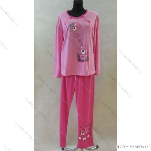 Pyjamas Lange Damen Baumwolle Übergröße (m-3xl) TOWARDO 49192
