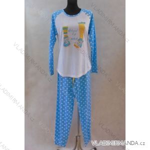 Pyjamas Lange Damen Baumwollübergröße (XL-4xL) TOWARDO 49084
