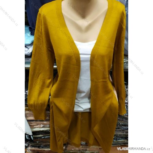 Cardigan Damen Langarm (uni s-l) TURKISH FASHION TM9192051