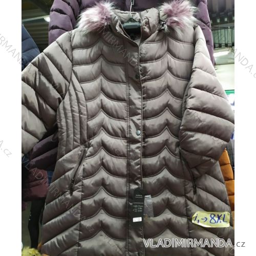 Jacke mit Pelz Winter Frauen übergroßen (4xl-8xl) GUAN DA YUAN MA8191921
