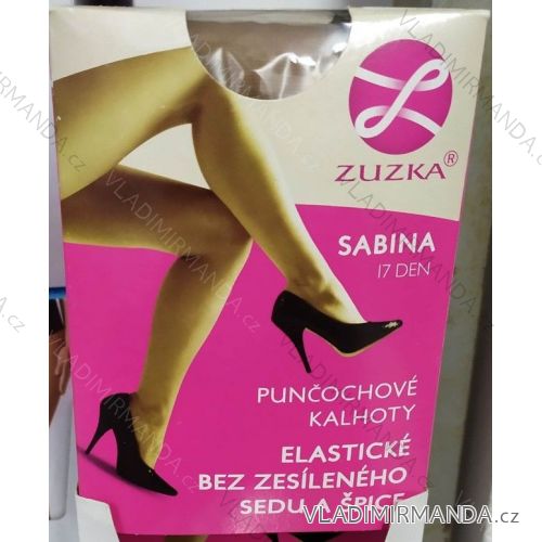 Elastische Strumpfhose ohne elastischen Sitz und Zehen Frauen 17DEN (23-27) ZUZKA ZUZ19SABINA
