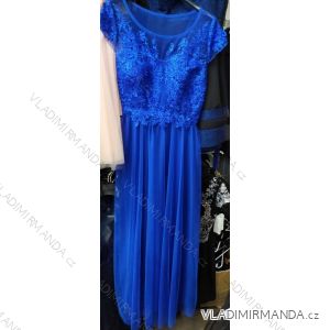 Spitzenkleid Long Prom Damen (uni s-l) ITALIENISCH MODA IM919371
