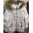 Jacke mit Pelz Winter Frauen (uni xl-3xl) ITALIENISCHE MODA IM719460
