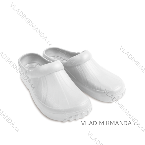 Slippers Gummi weißen Jungen für Männer (36-46) DEMAR BEF204822D
