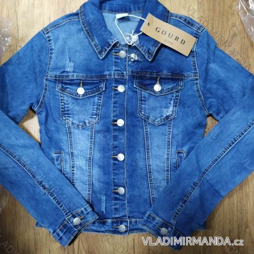 Jeansjacke Damen (s-2xl) GOURD MA119GD6127-K
