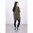 Kleid mit Grafiken Wildlife Plus Size Graphit