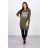 Kleid mit Grafiken Wildlife Plus Size Graphit