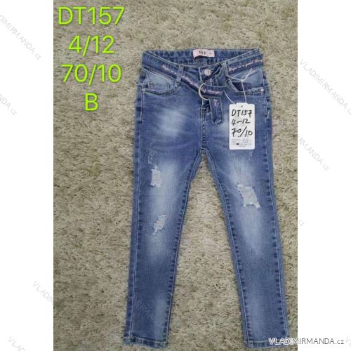 Jeans Kinder jugendliche Mädchen (4-12 Jahre) SAD SAD20DT157
