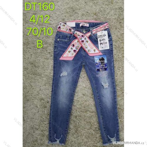 Jeans Kinder jugendliche Mädchen (4-12 Jahre) SAD SAD20DT160
