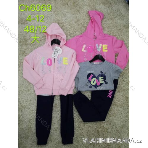 Trainingsanzug, Hoodie und T-Shirt für Mädchen (4-12 Jahre) SAD SAD20CH6069