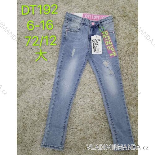 Jeans Kinder jugendliche Mädchen (6-16 Jahre) SAD SAD20DT192
