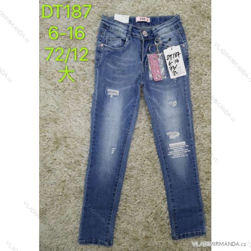 Jeans Kinder jugendliche Mädchen (6-16 Jahre) SAD SAD20DT187
