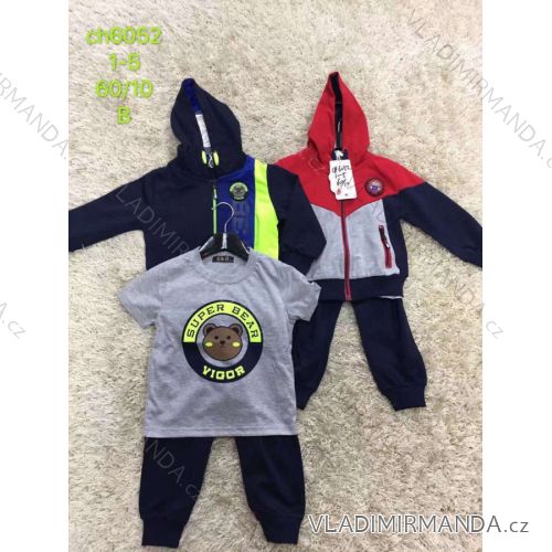 Jogginghose, Kapuzenpullover und T-Shirt für Jungen (1-5 Jahre) SAD SAD20CH6052
