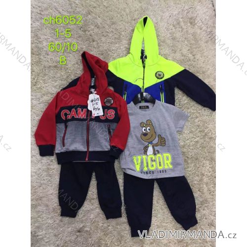 Jogginghose, Kapuzenpullover und T-Shirt für Kleinkinder für Jungen (1-5 Jahre) SAD SAD20CH6052-1
