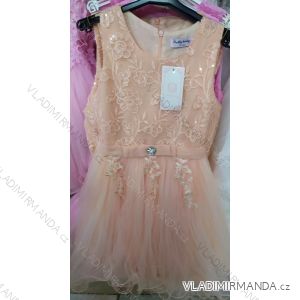 Kleid für Mädchen junges Mädchen mit Pailletten (4-12 Jahre) ITALIENISCHE MLADA Móda IMM2191124