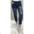 Jeans mit Schnürung Damen (xs-xl) ITALIAN FASHION IM5193D-9009