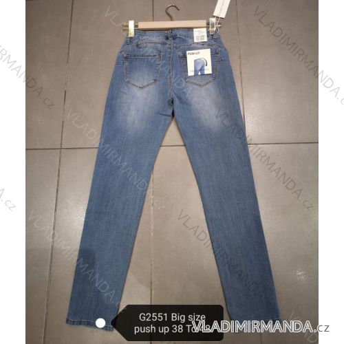 Jeans Jeans drücken lange übergroße (38-48) JEWELLY LEXXURY LEX20G2551
