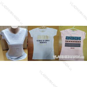 T-Shirt Kurzarm Frauen (uni s-l) TURKISH FASHION TM920027
