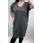 Kleid Oversize Kurzarm Damen (XL-4XL) italienische Mode IM420081