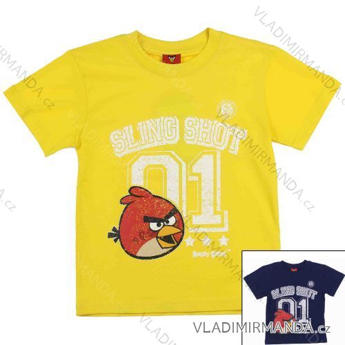 T-Shirt Kurzarm verärgerte Vogelkinder (3a-8a) TK'S ANGB 300 TMC
